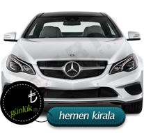 Mercedes E220 (2016 Model) kiralık araç Kıbrıs