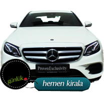 Mercedes E220 CDI (2020 Model) kiralık araç Kıbrıs