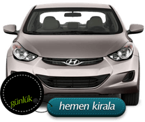 Hyundai Elentra kiralık araç Kıbrıs