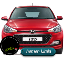 Hyundai i20 kiralık araç Kıbrıs