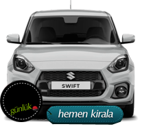 Suzuki Swift kiralık araç Kıbrıs