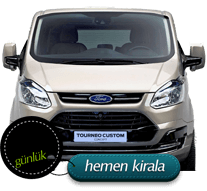 Ford Tourneo Custom kiralık araç Kıbrıs