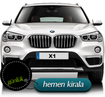 BMW X1 kiralık araç Kıbrıs
