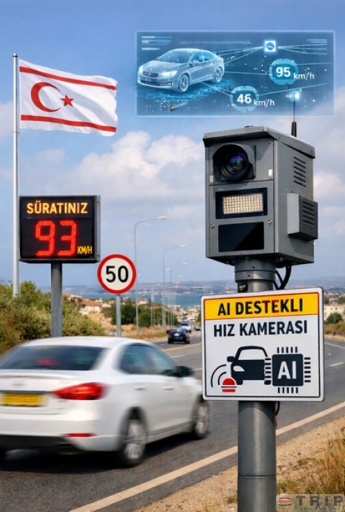 Kıbrıs&rsquo;ta Hız Kameraları ve 2026 Trafik Cezaları Rehberi